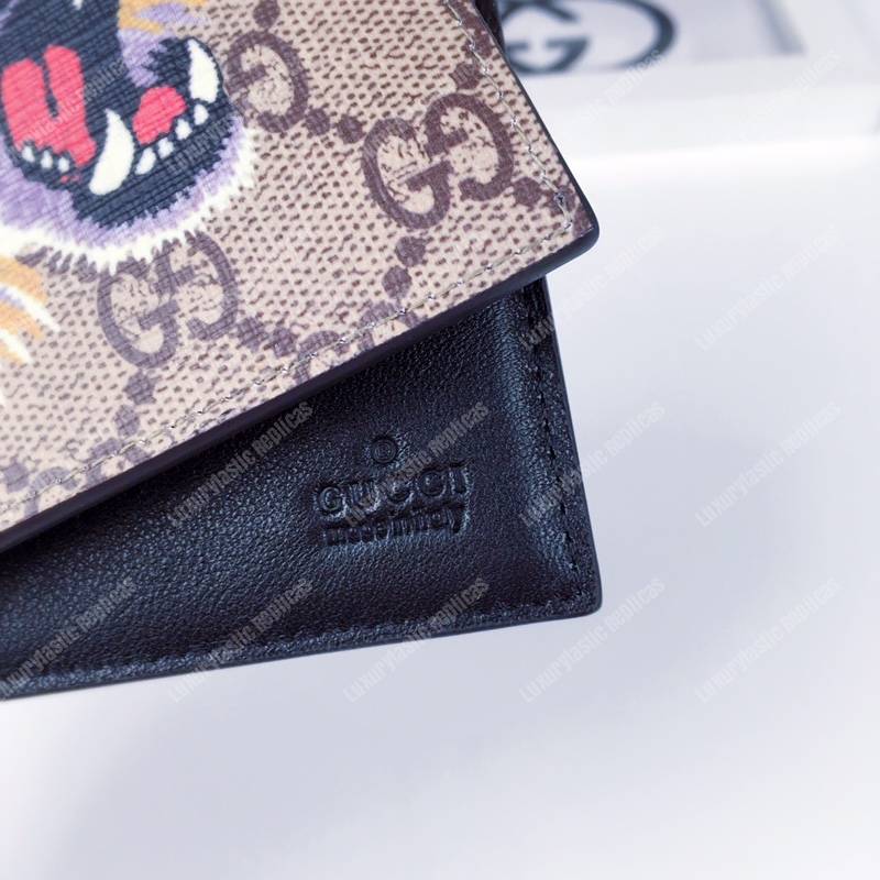 G*u*i tiger print gg sup*e wallet
