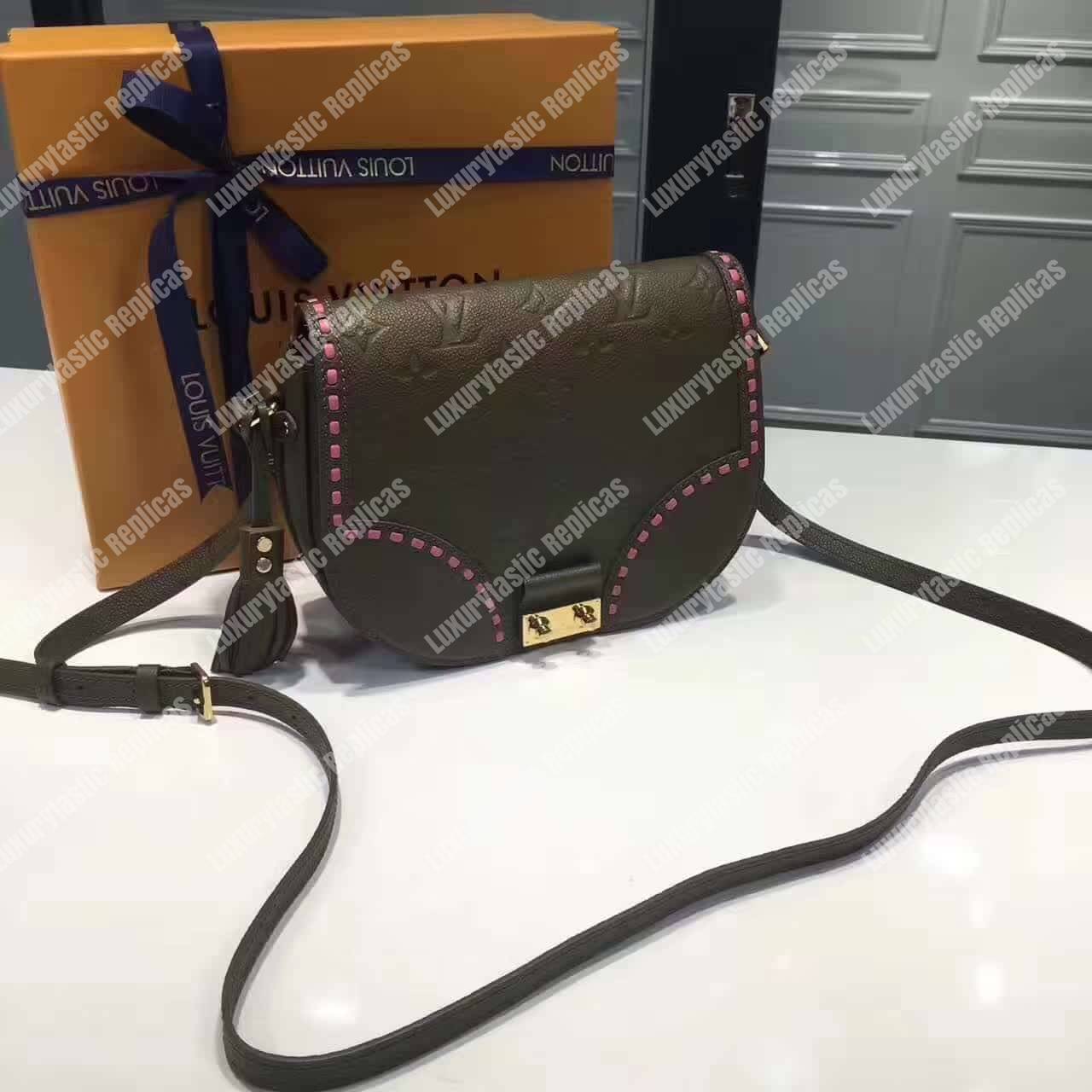 LV Junot Monogram Empreinte Leather
