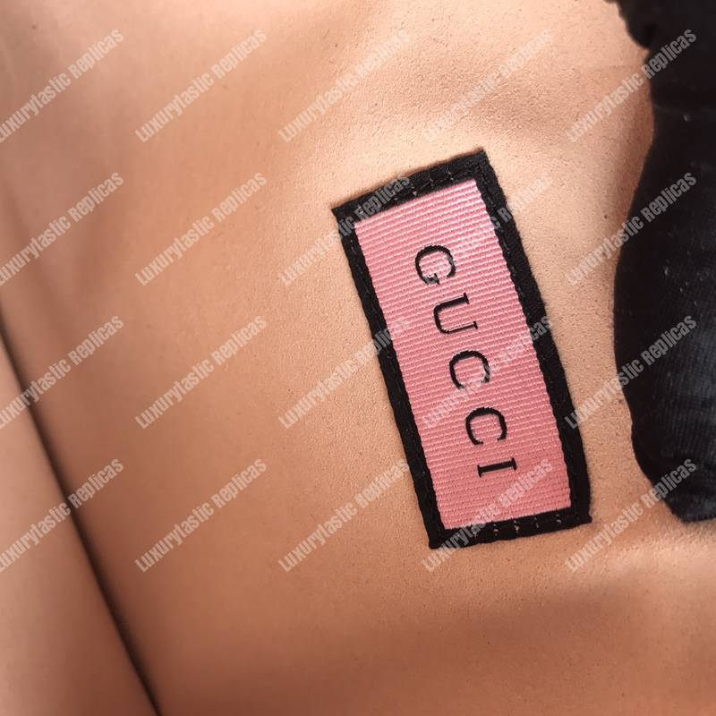 G*u*i G*u*ighost leather pouch bag red