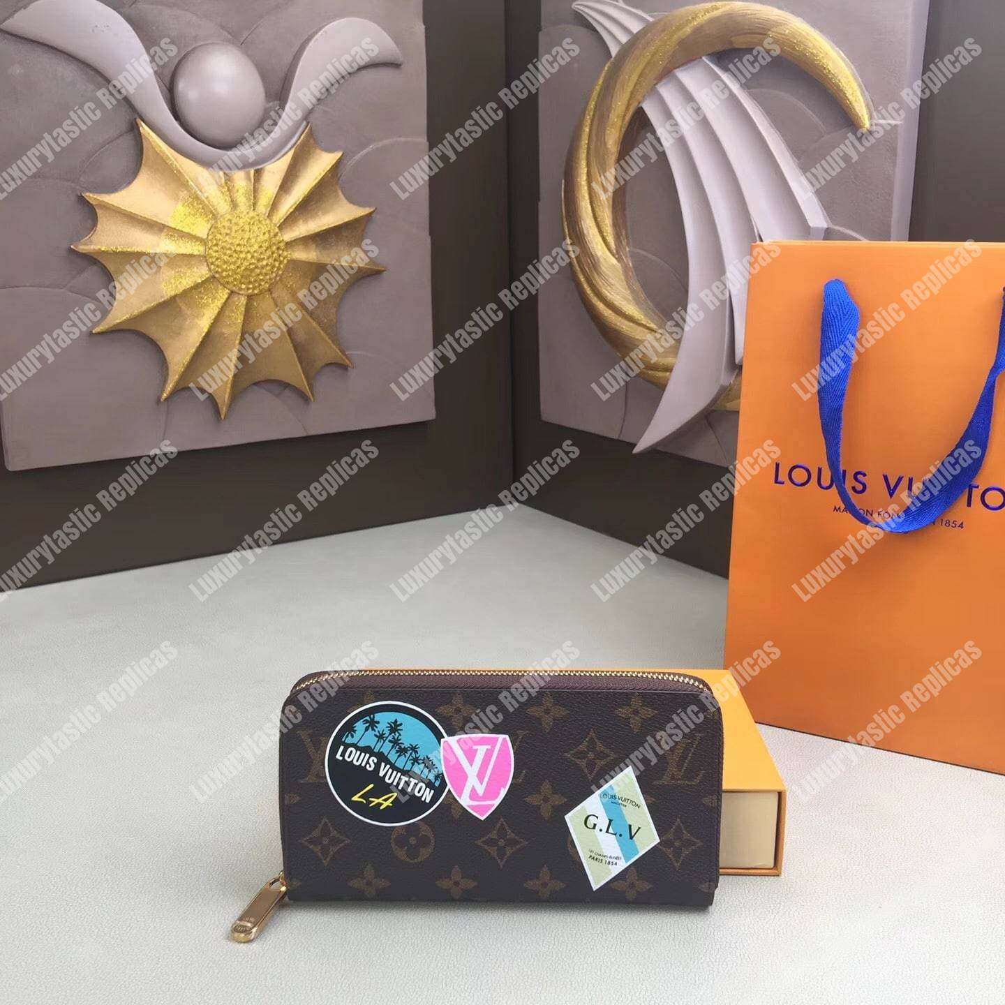 LV Zippy Wallet My LV World Tour Monogram Fuchsia