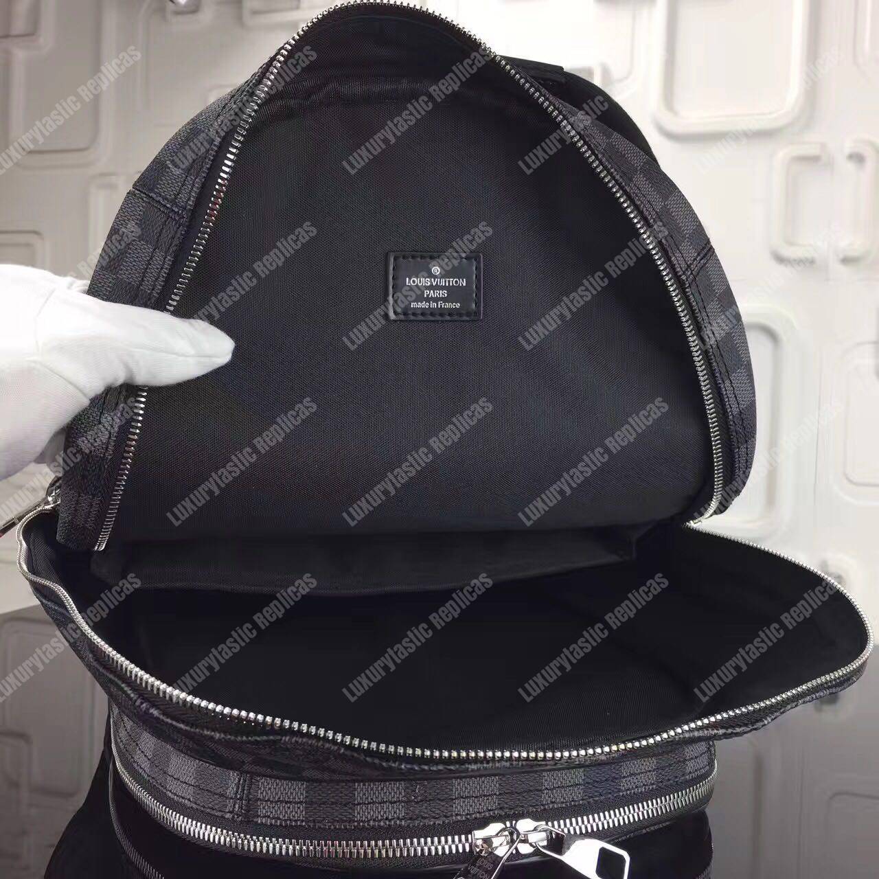 LV Michael Damier Graphite Canvas