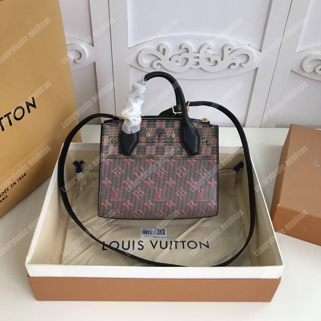 LV City Steamer Mini Red Black