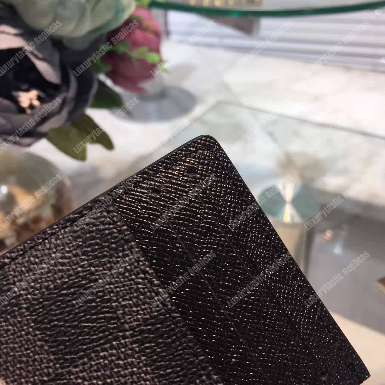 LV Neo Porte Cartes Card Holder Damier Graphite