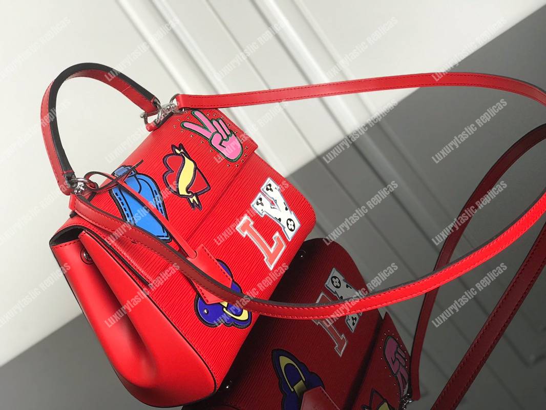 LV Cluny BB Epi Leather Luxury Trunkmaker Red