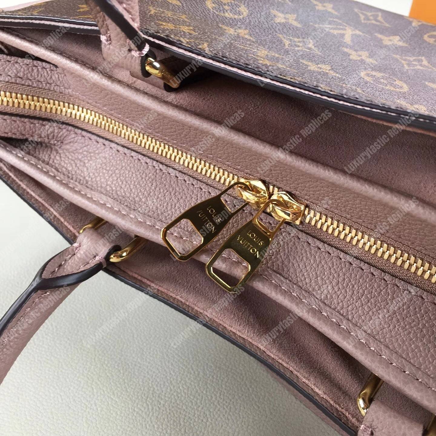LV Popincourt PM Monogram Taupe Glace