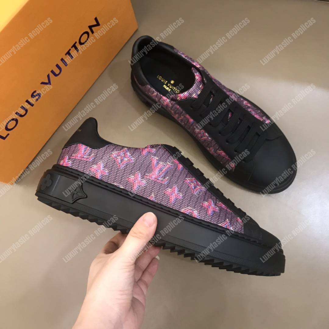 LV Match-up Sneaker Monogram Pop Pink