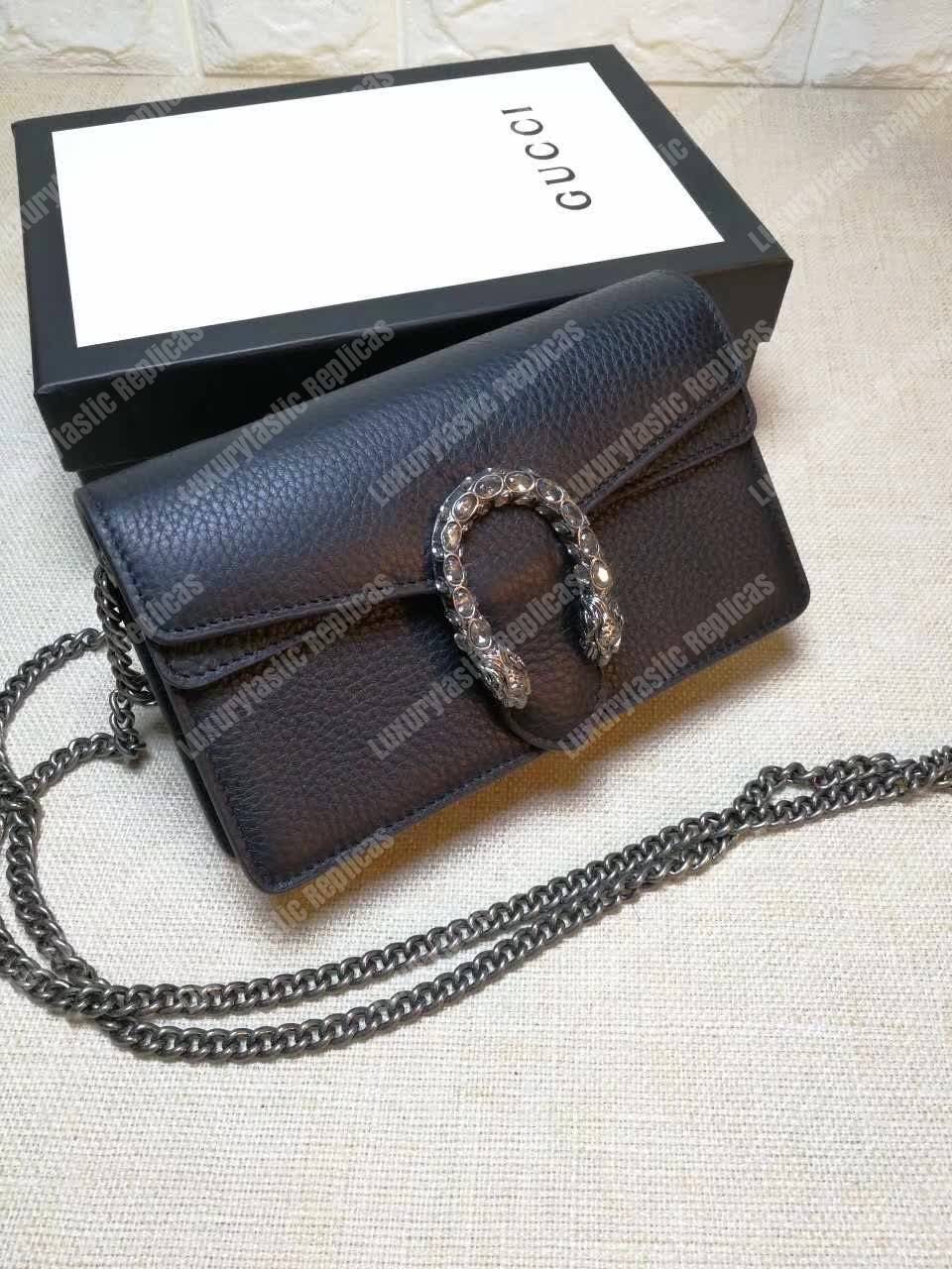 G*u*i dionysus leather super mini bag