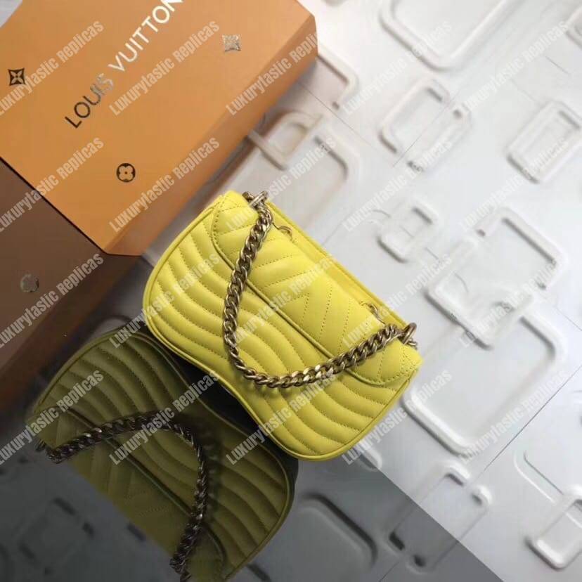 LV New Wave Chain Bag PM Yellow