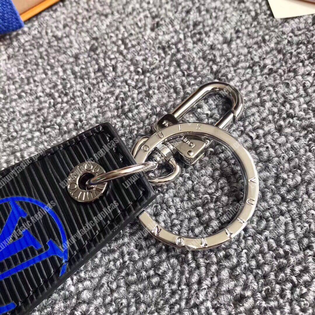 LV Enchappe Epi Bag Charm and Key Holder