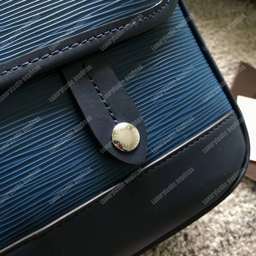 LV Messenger PM Epi Leather Blue