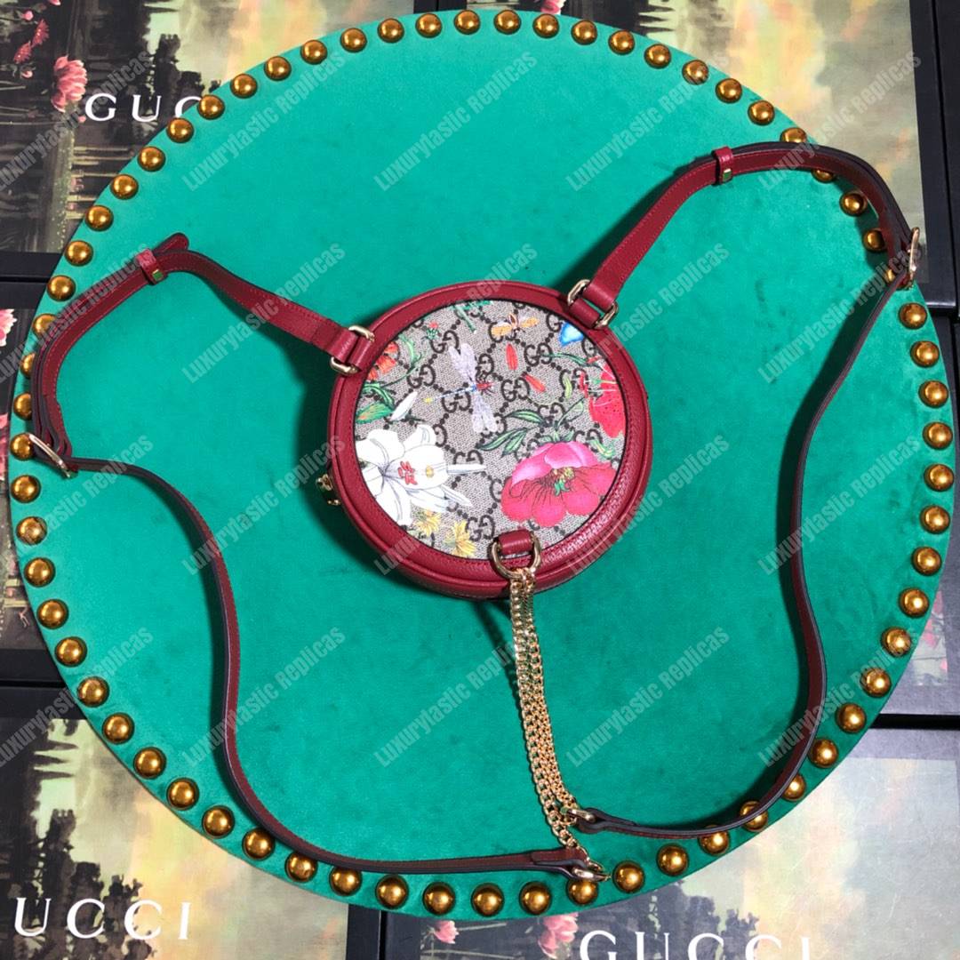 G*u*i ophidia gg flora mini backpack red