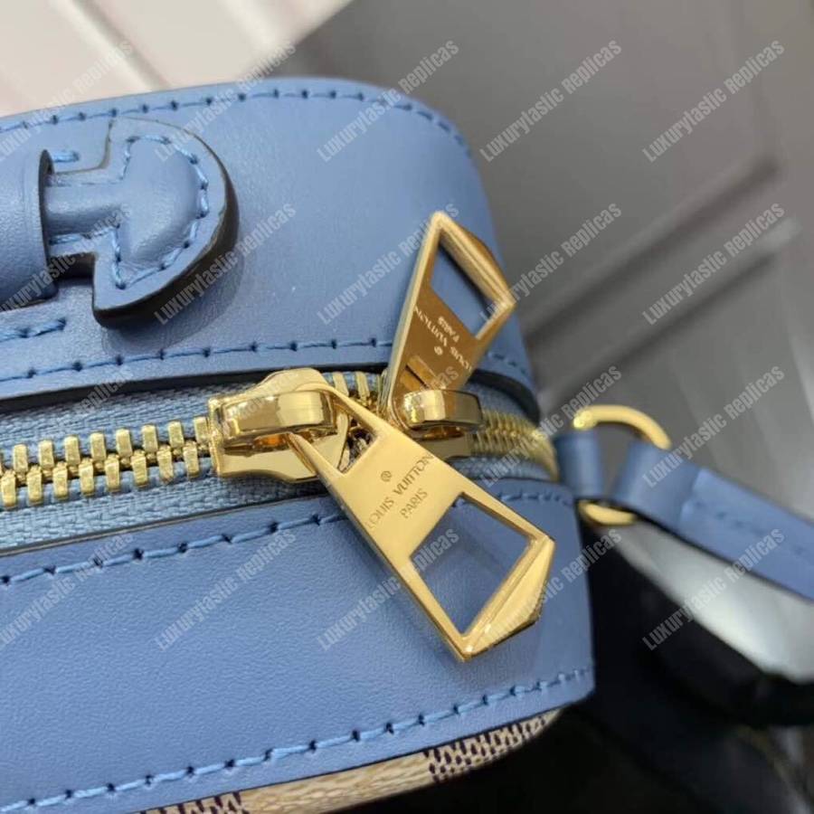 LV Saintonge Handbag Damier Azur Sky Blue