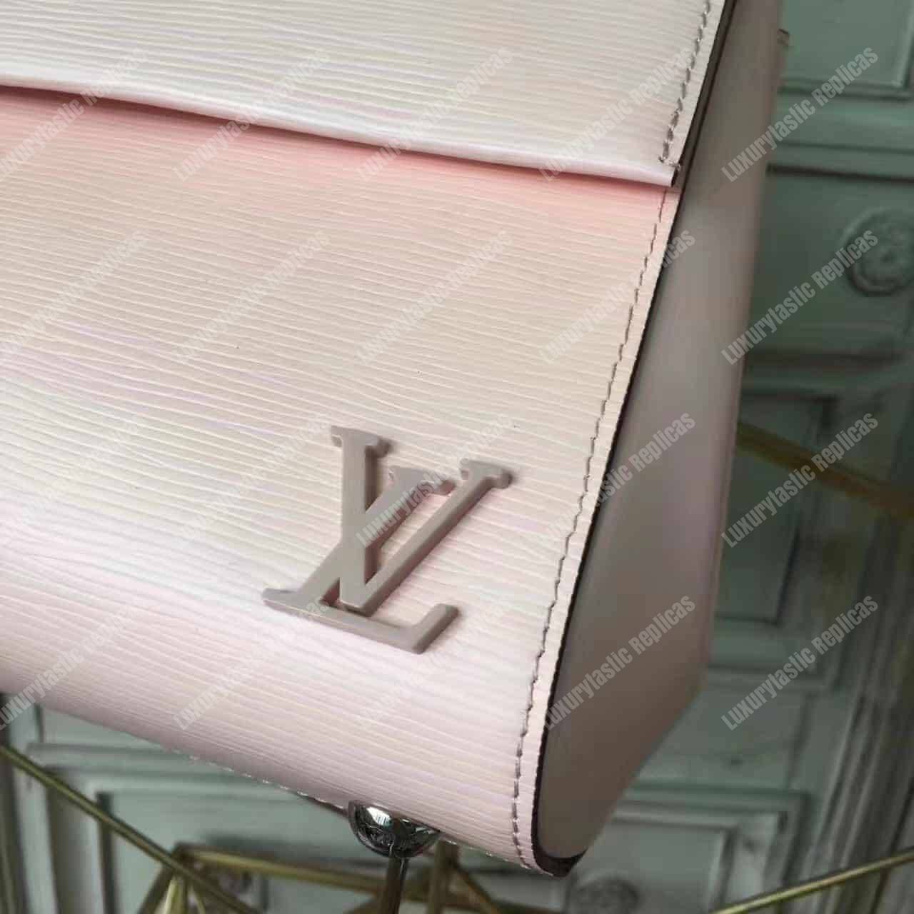 LV Cluny BB Bag Epi Leather Rose Ballerine