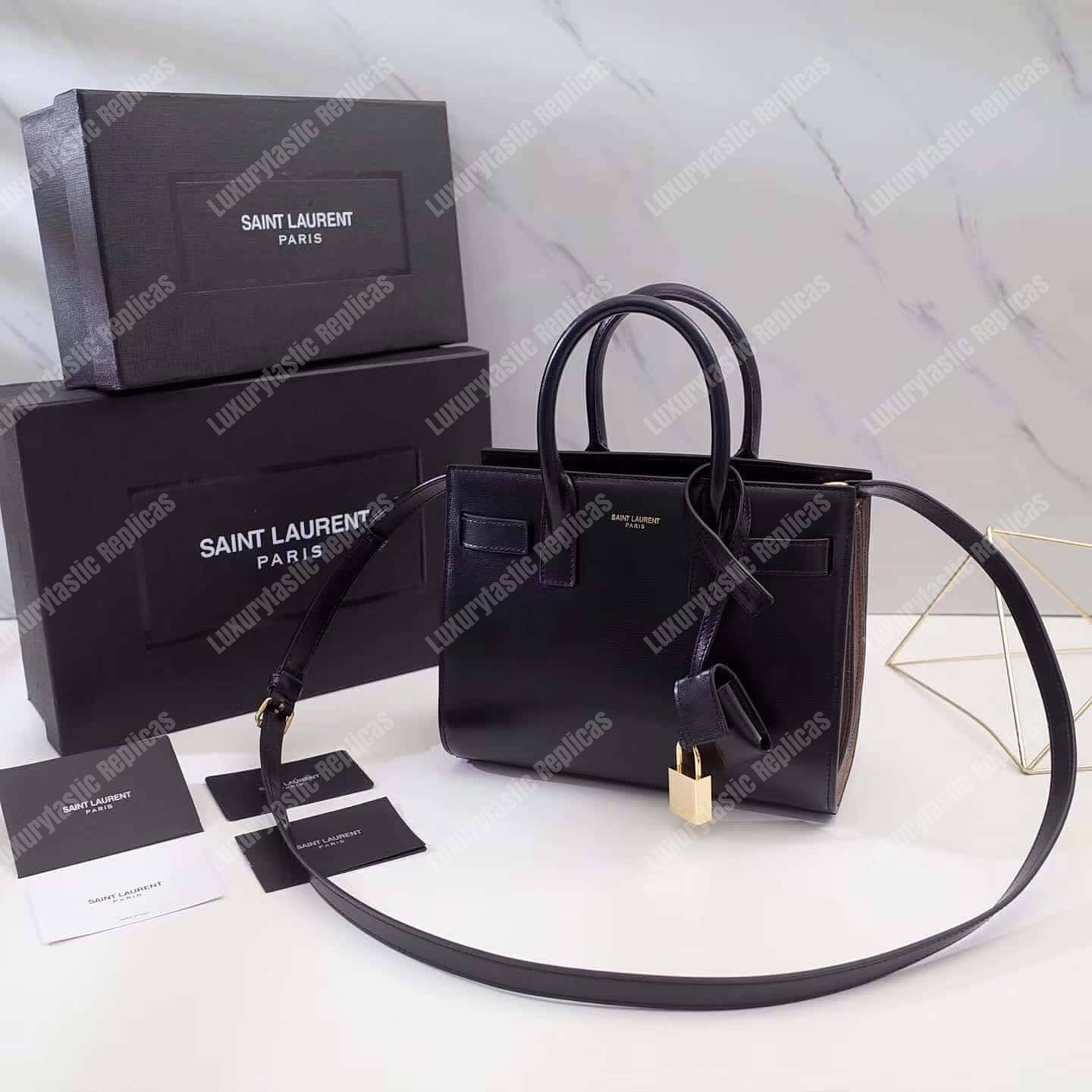 Saint Laurent Classic Nano Sac De Jour Bag