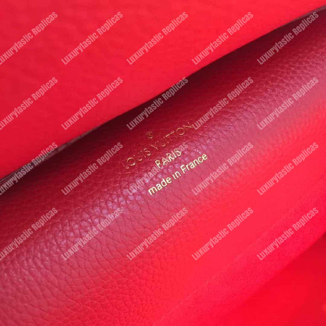 LV Florine Tote Bag Monogram Canvas Red