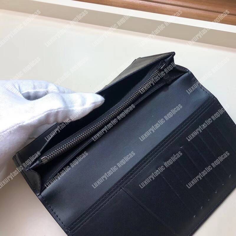 LV Fall-Winter 2018 Brazza Wallet Dark Infinity Leather