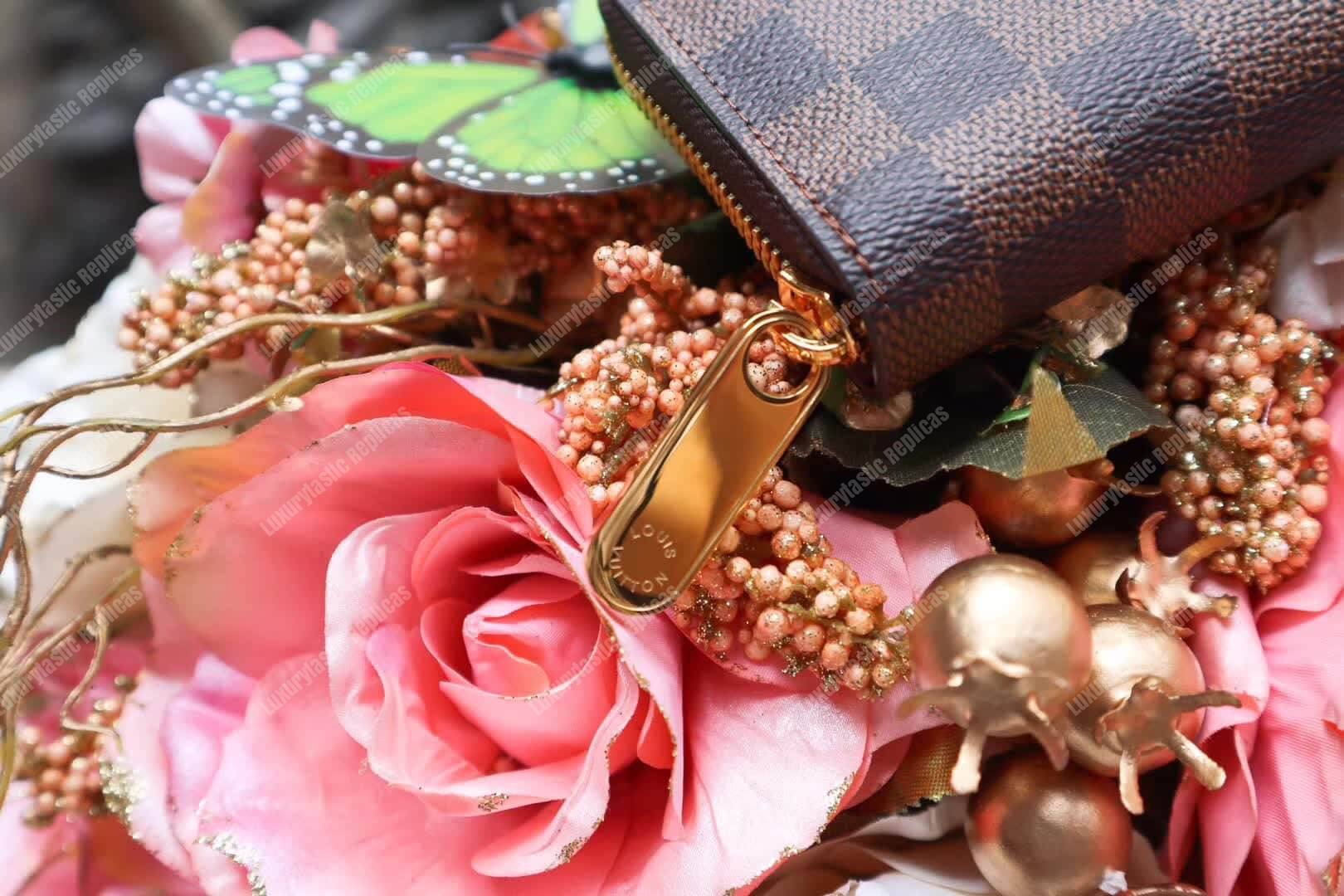 LV Zippy Coin Purse Damier Ebene