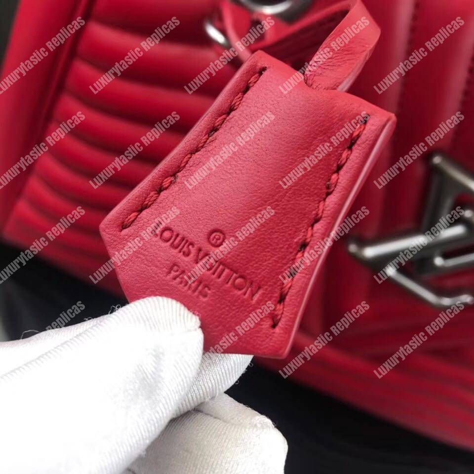 LV New Wave Chain Tote Red