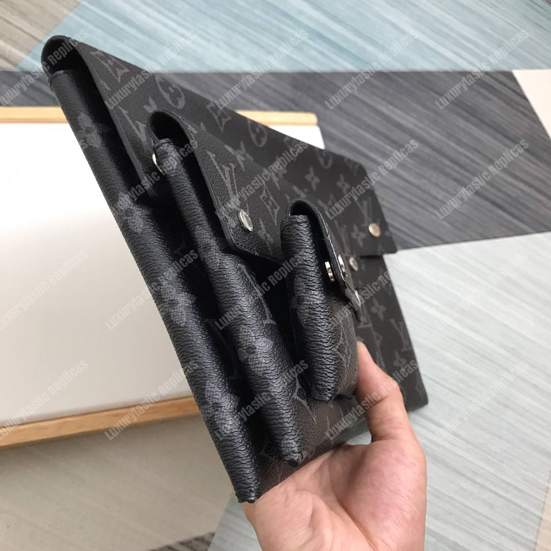 LV Pochette Alpha Triple Monogram Eclipse