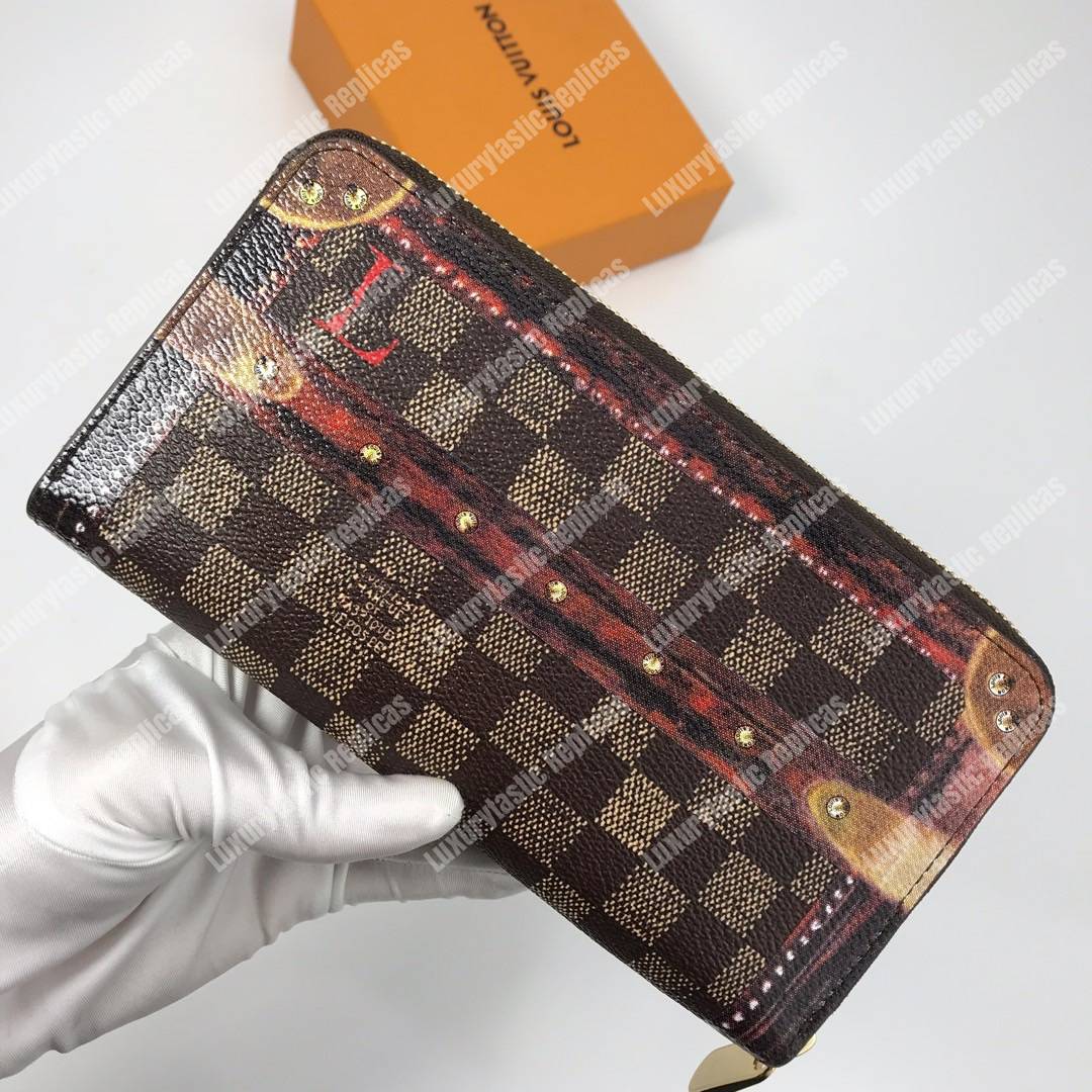 LV Zippy Wallet Damier Time Trunk