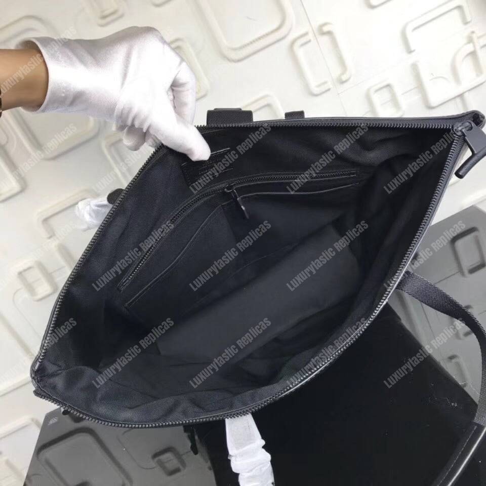 LV Zipped Tote Monogram Glaze