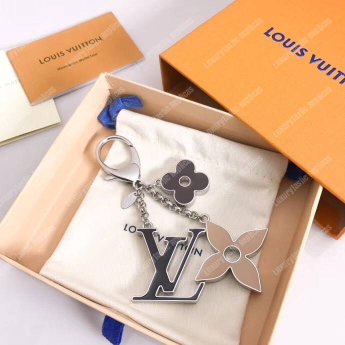 LV Fleur de Monogram Bag Charm