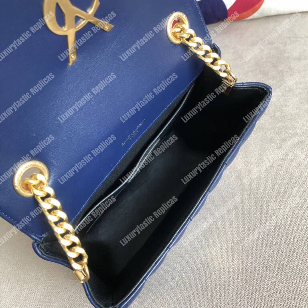 Saint Laurent Vicky Medium Navy