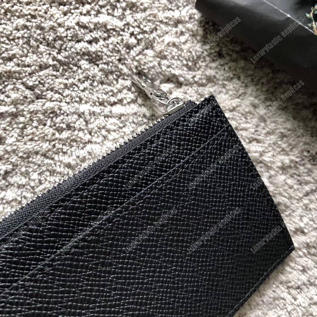 LV Coin Card Holder Taiga Leather
