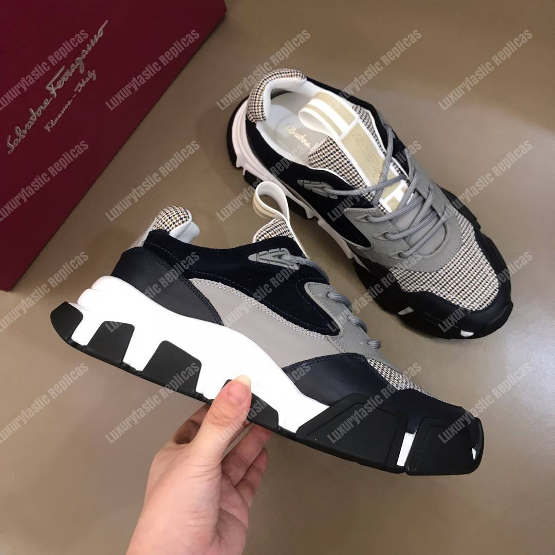 Salvatore Ferragamo Sneaker Black/Gray