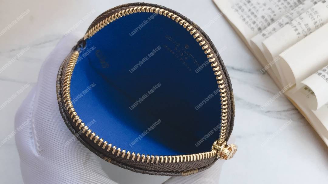 LV Round Coin Purse Holiday Edition