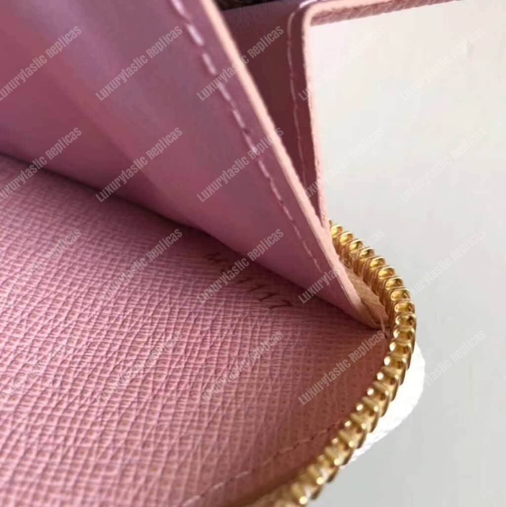 LV Zippy Wallet Damier Azur