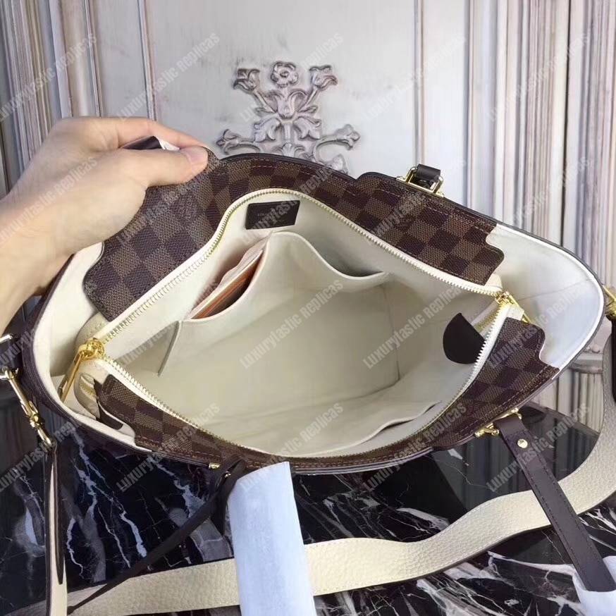 LV Jersey Damier Ebene Creme
