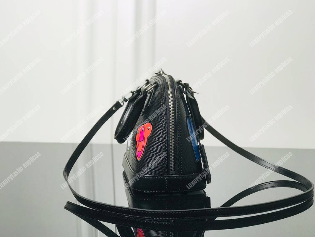 LV Alma BB Epi Leather Trunk-Maker Black