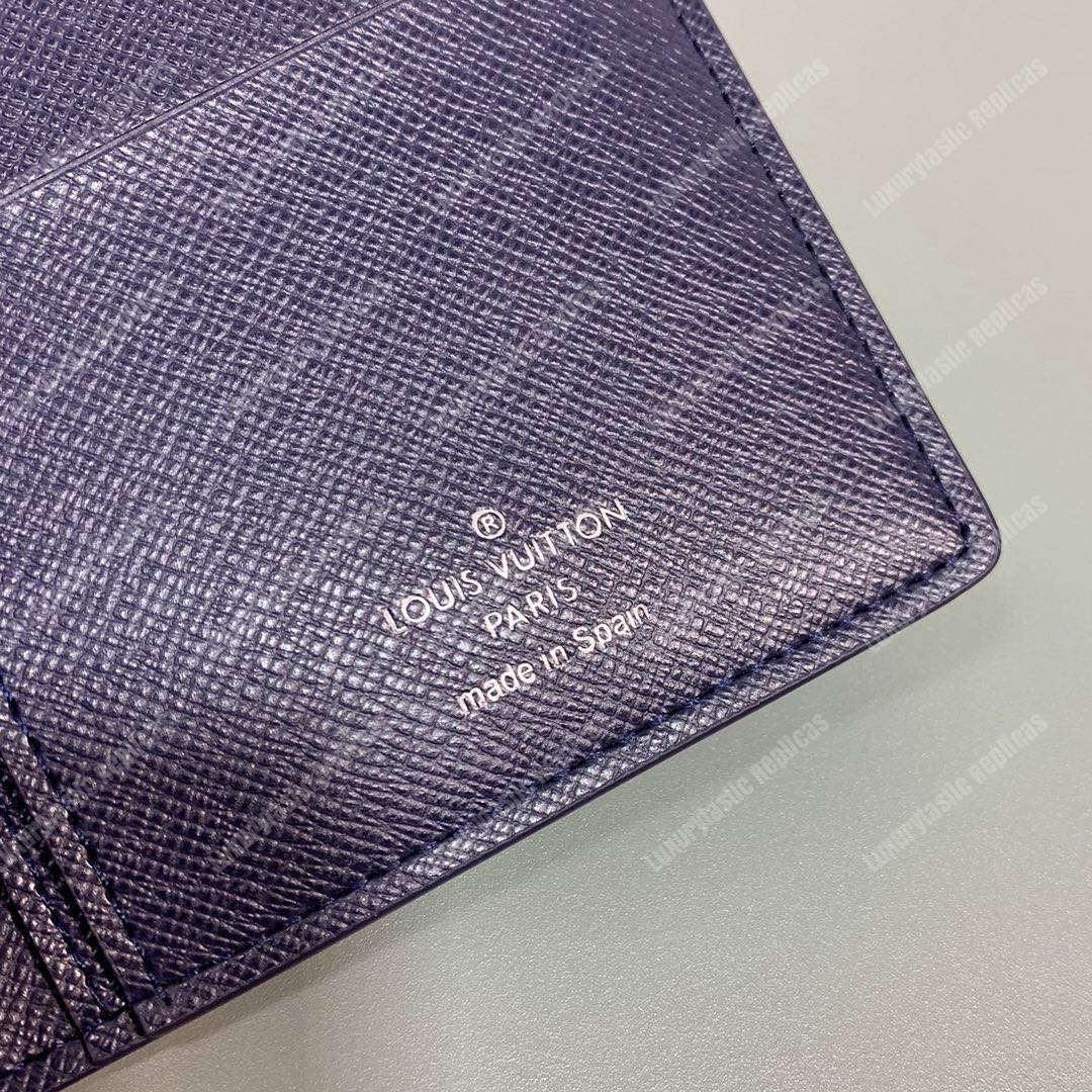 LV Long Wallet Blue