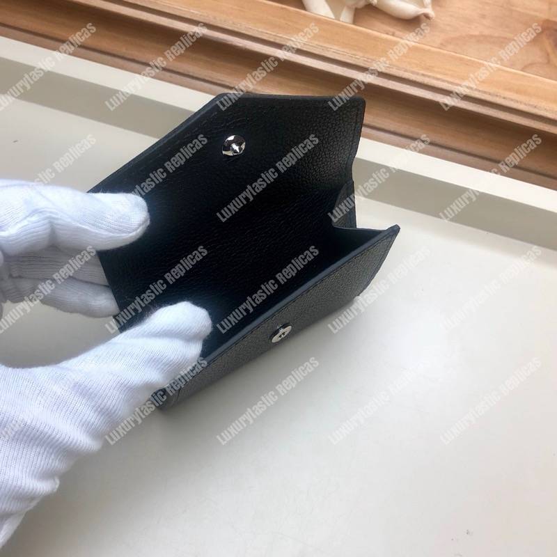 LV Lockmini Wallet Black