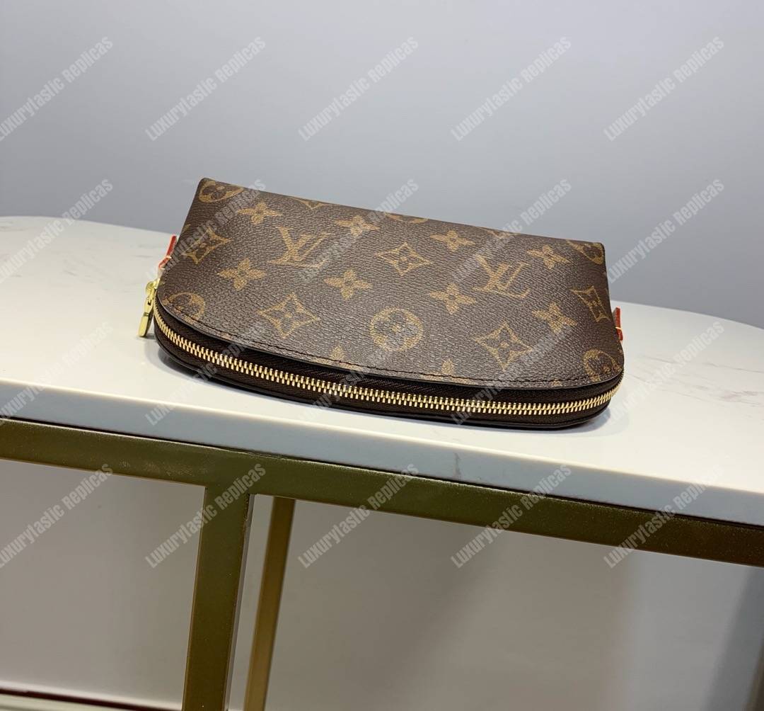 LV Cosmetic Pouch PM Monogram Canvas