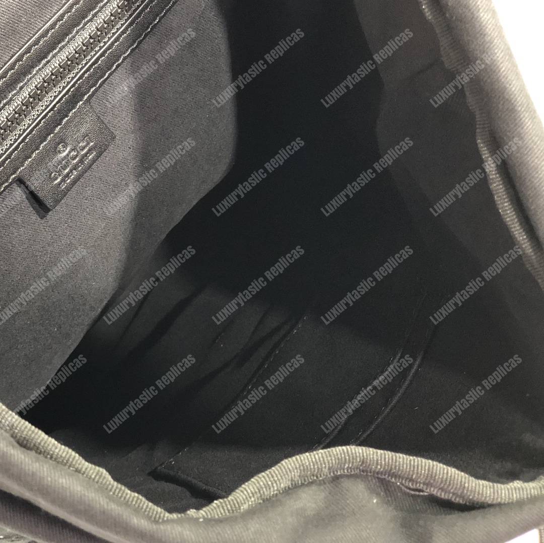 G*u*i medium gg velvet backpack dark blue