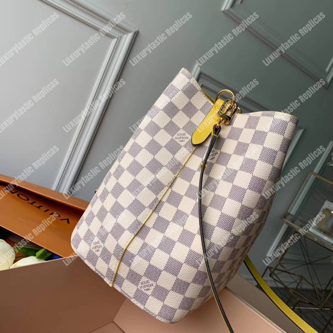 LV NéoNoé Damier Azur Canvas Pineapple Limited Edition