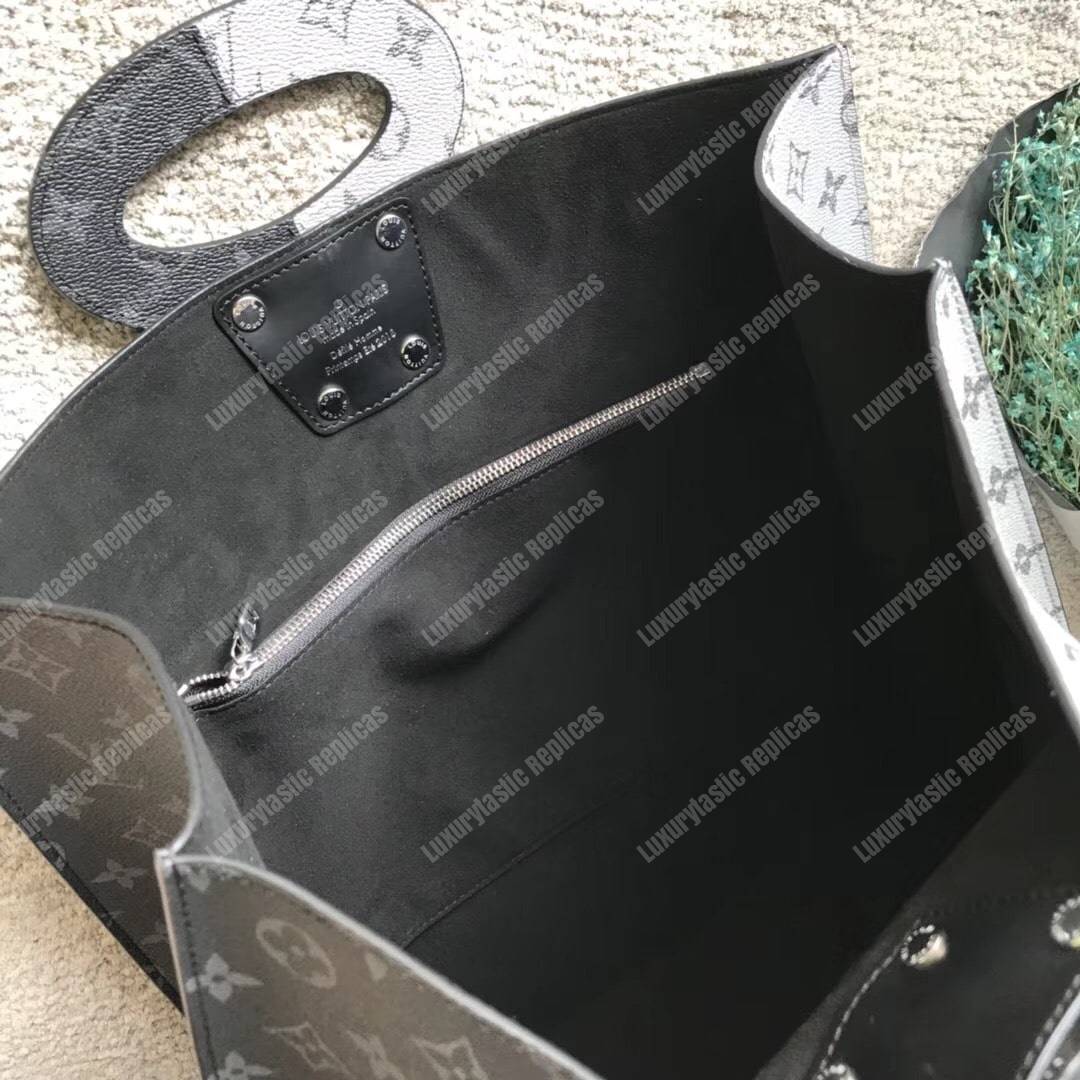 LV Tote Monogram Eclipse Canvas Spring-Summer 2018