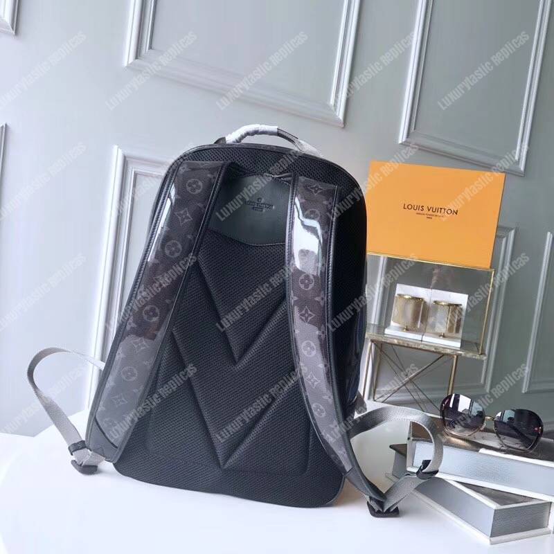 LV Backpack GM Monogram Eclipse Glaze
