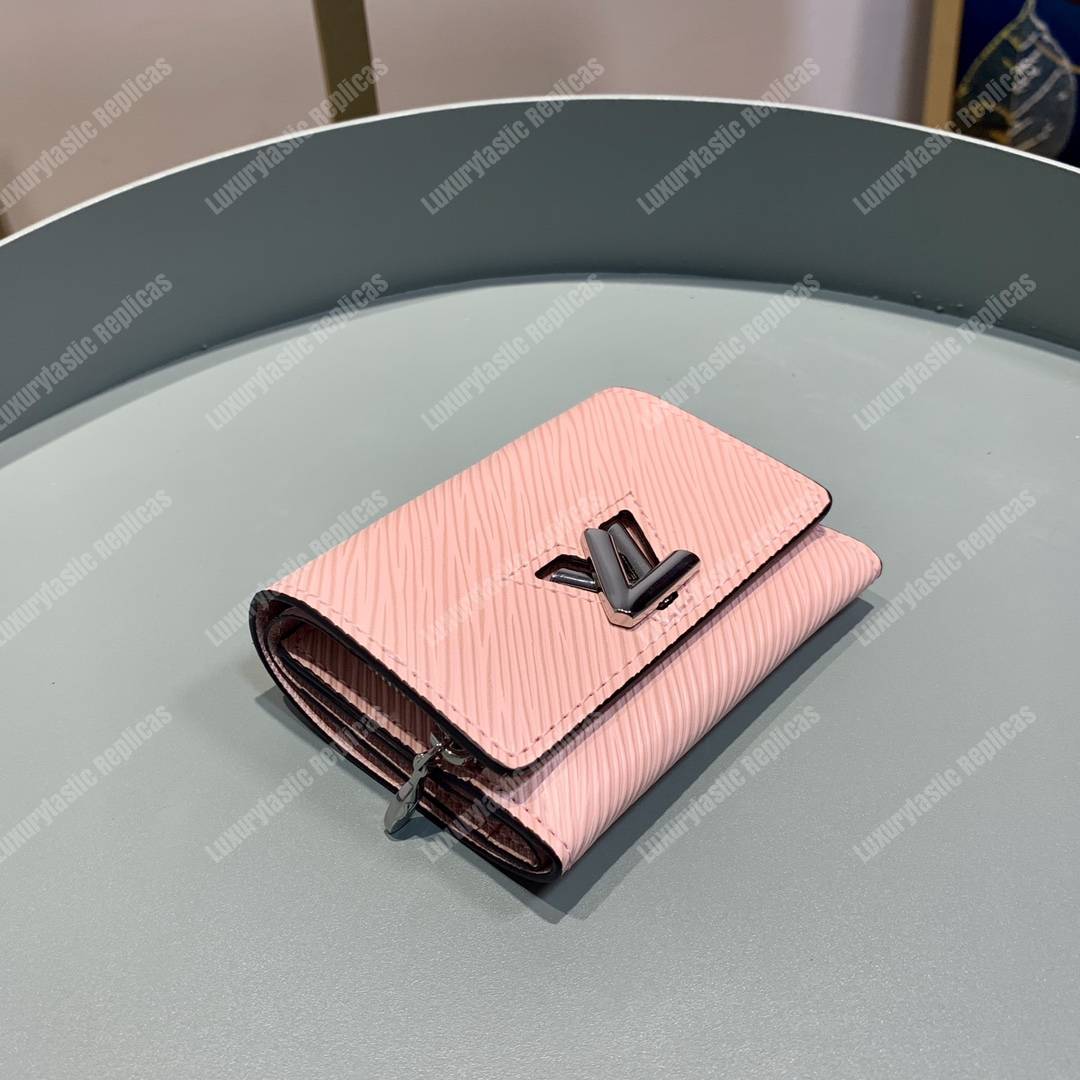 LV Twist XS Wallet Rose Ballerine