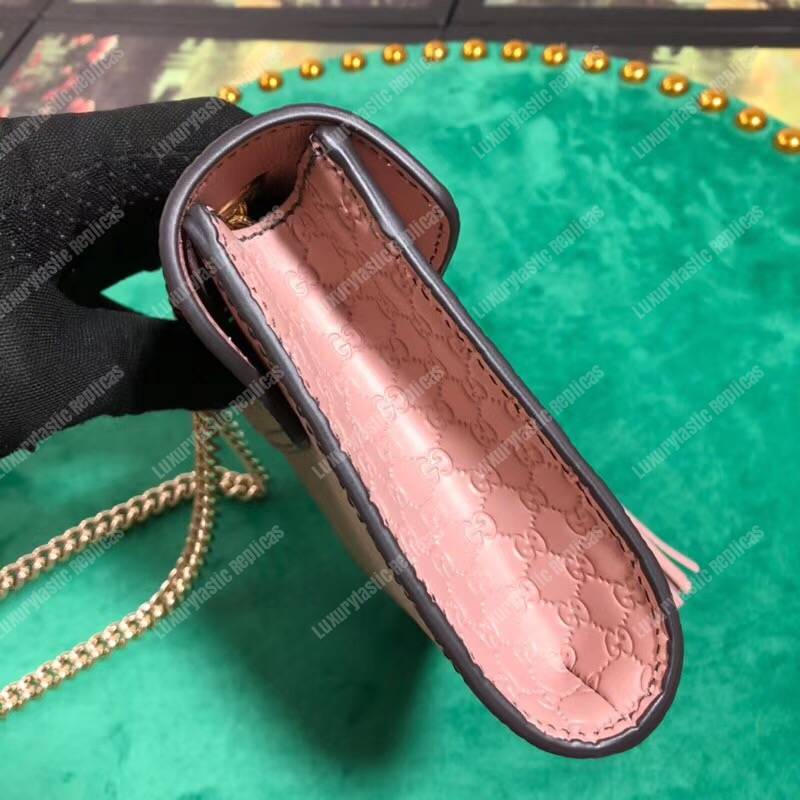 G*u*i emily mini micro G*u*issima bag light pink