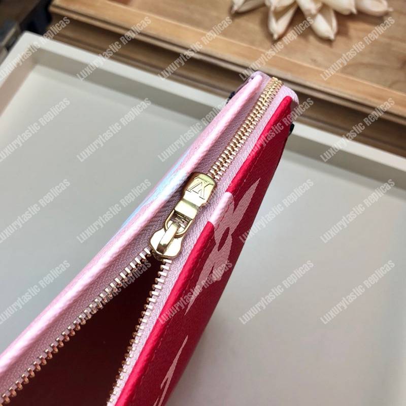 LV Toilet Pouch XL Monogram Rouge