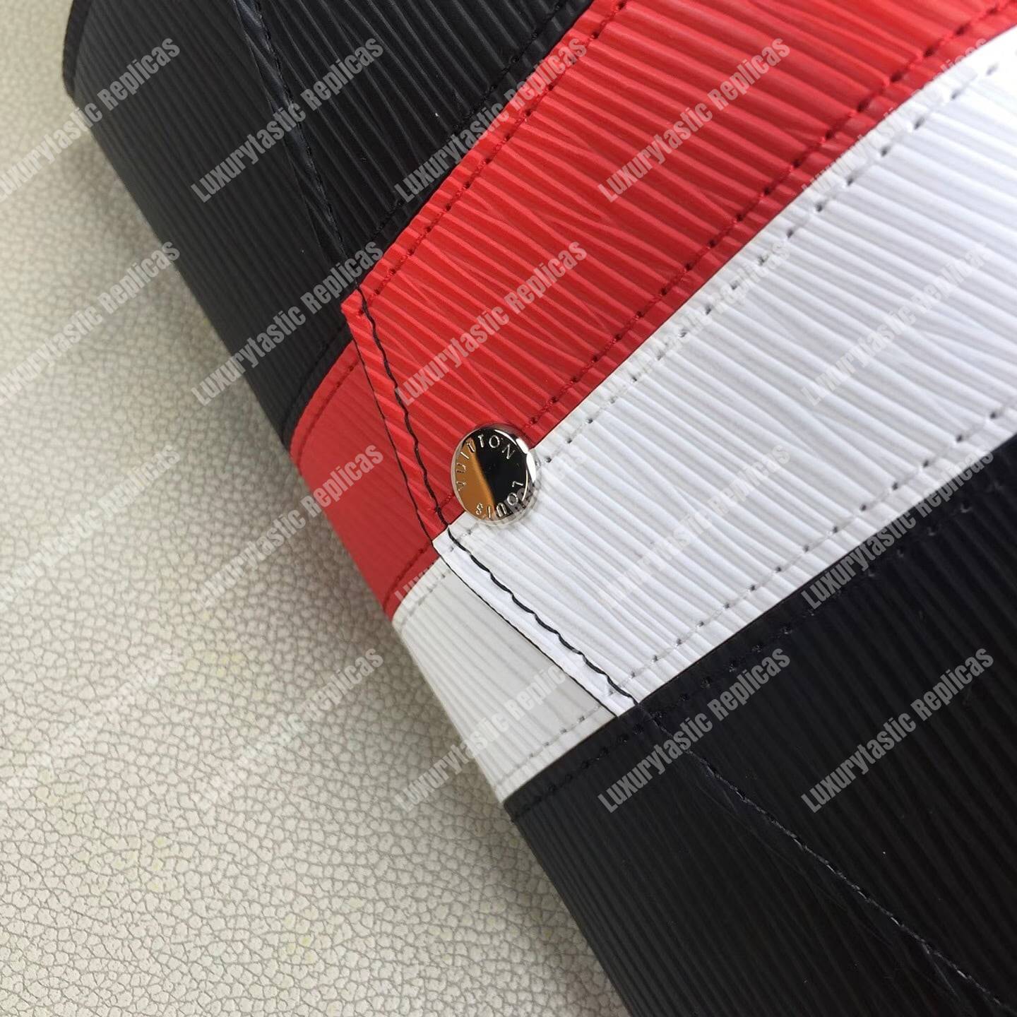 LV Sarah Wallet Epi Leather Noir