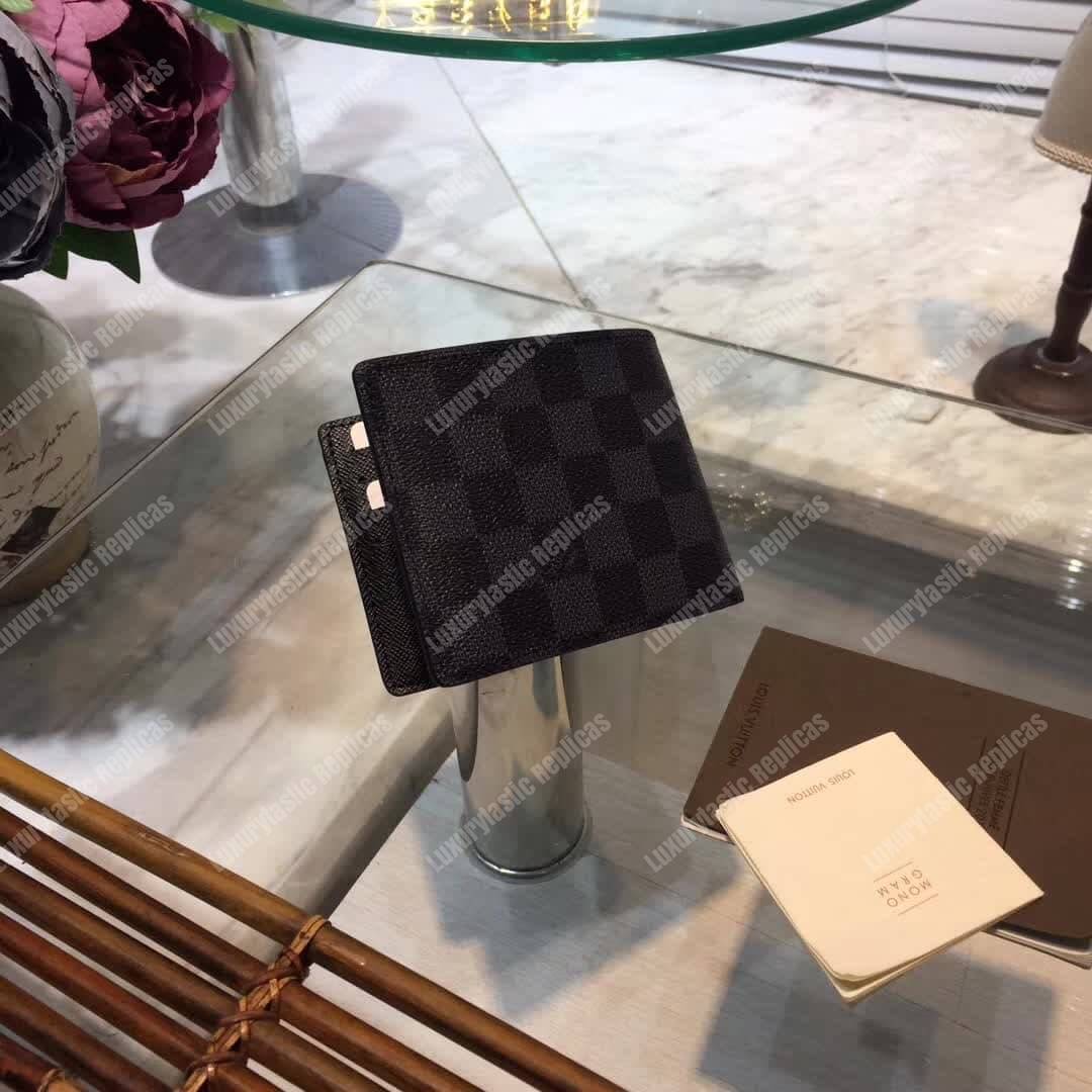 LV Wallet Damier Graphite Canvas