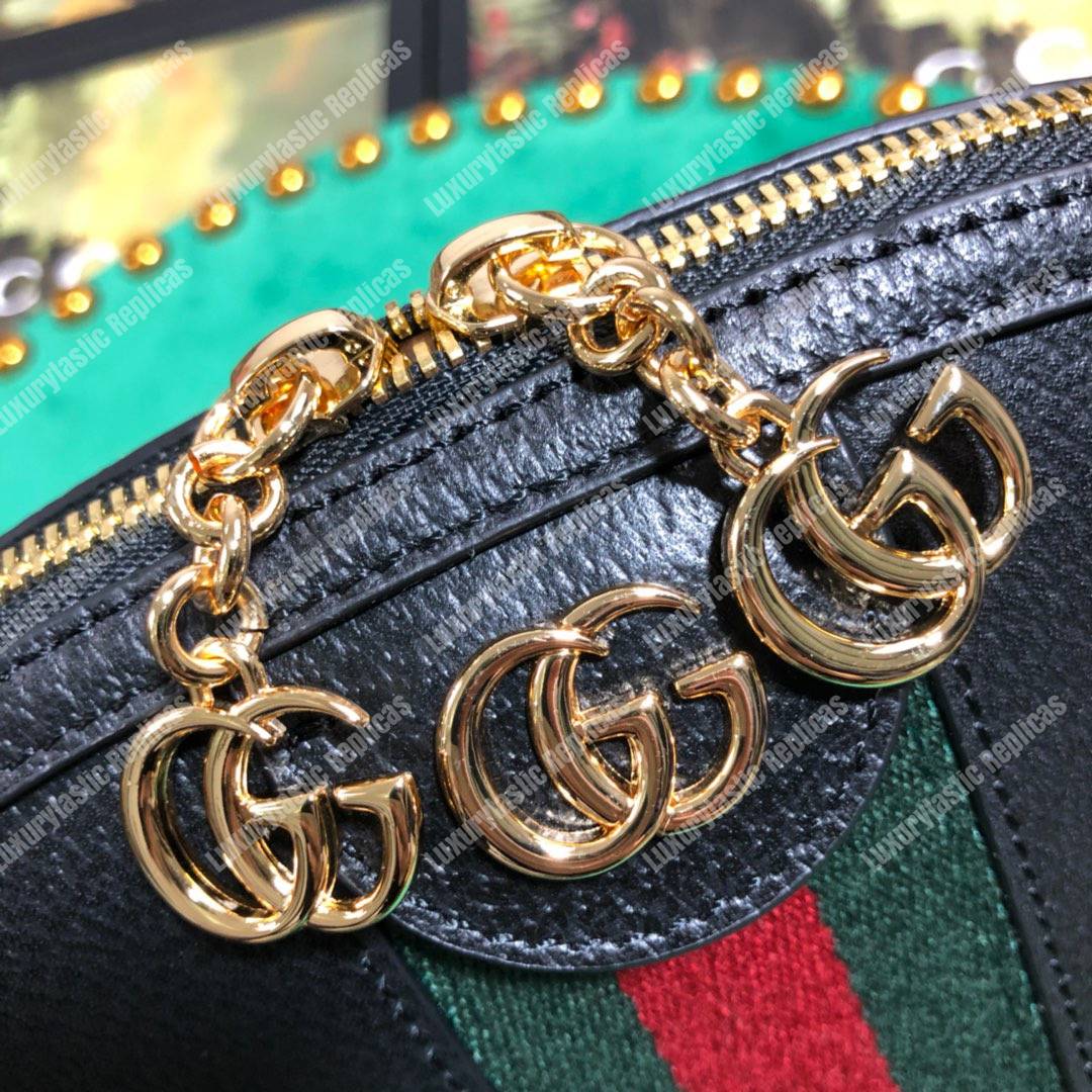 G*u*i ophidia small shoulder bag black