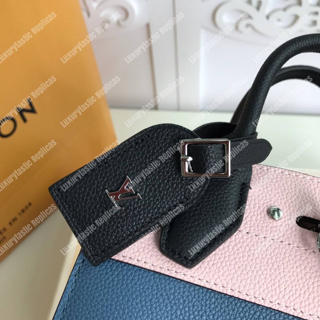 LV City Steamer Mini Autres Cuirs Bleu Jean