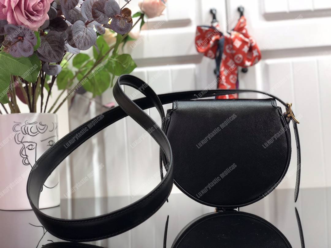 LV Tambourin Calf Leather Noir