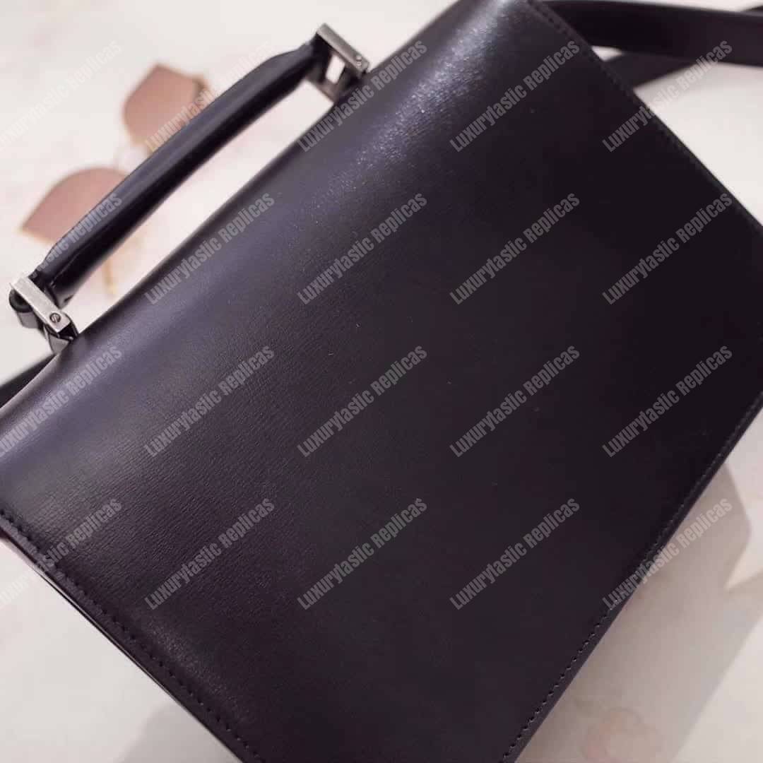 Saint Laurent Medium Bellechasse Black Leather