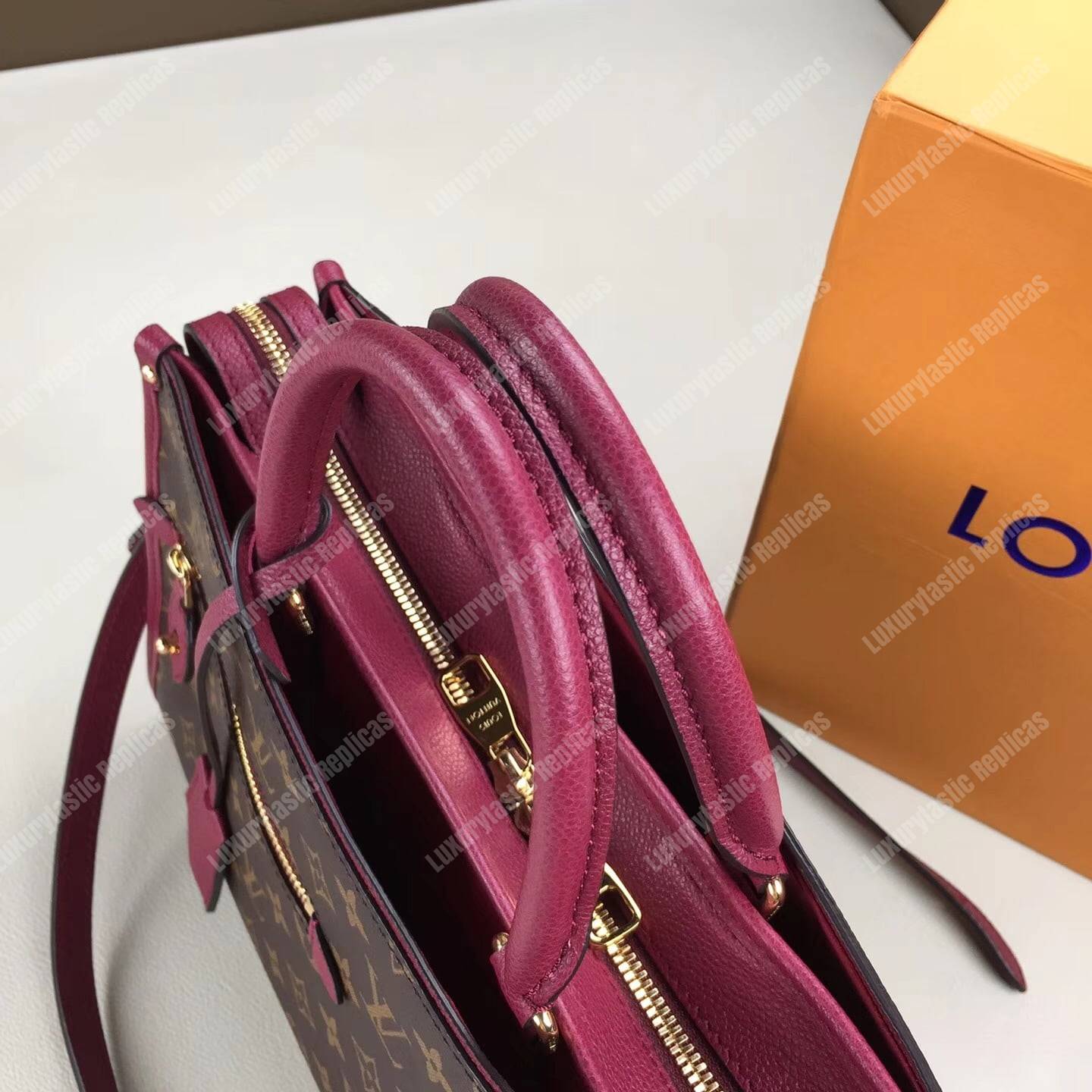 LV Popincourt PM Monogram Raisin
